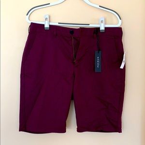 Pacsun Men’s Burgandy Chino Shorts - Size 32 - NWT